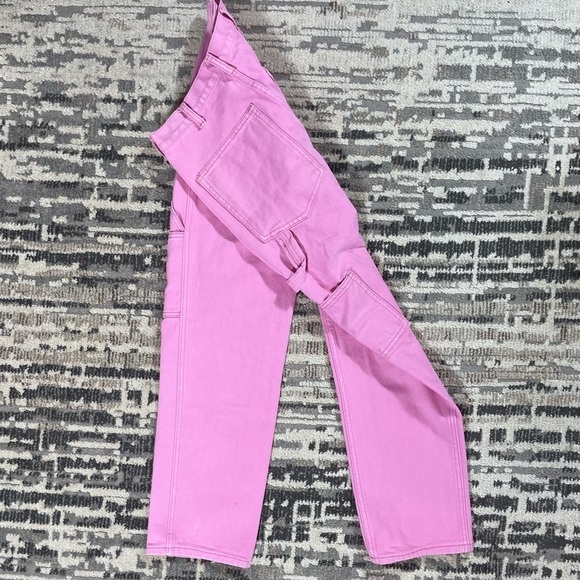 J Galt Highrise Pink Cargo Style Jeans - Picture 10 of 14